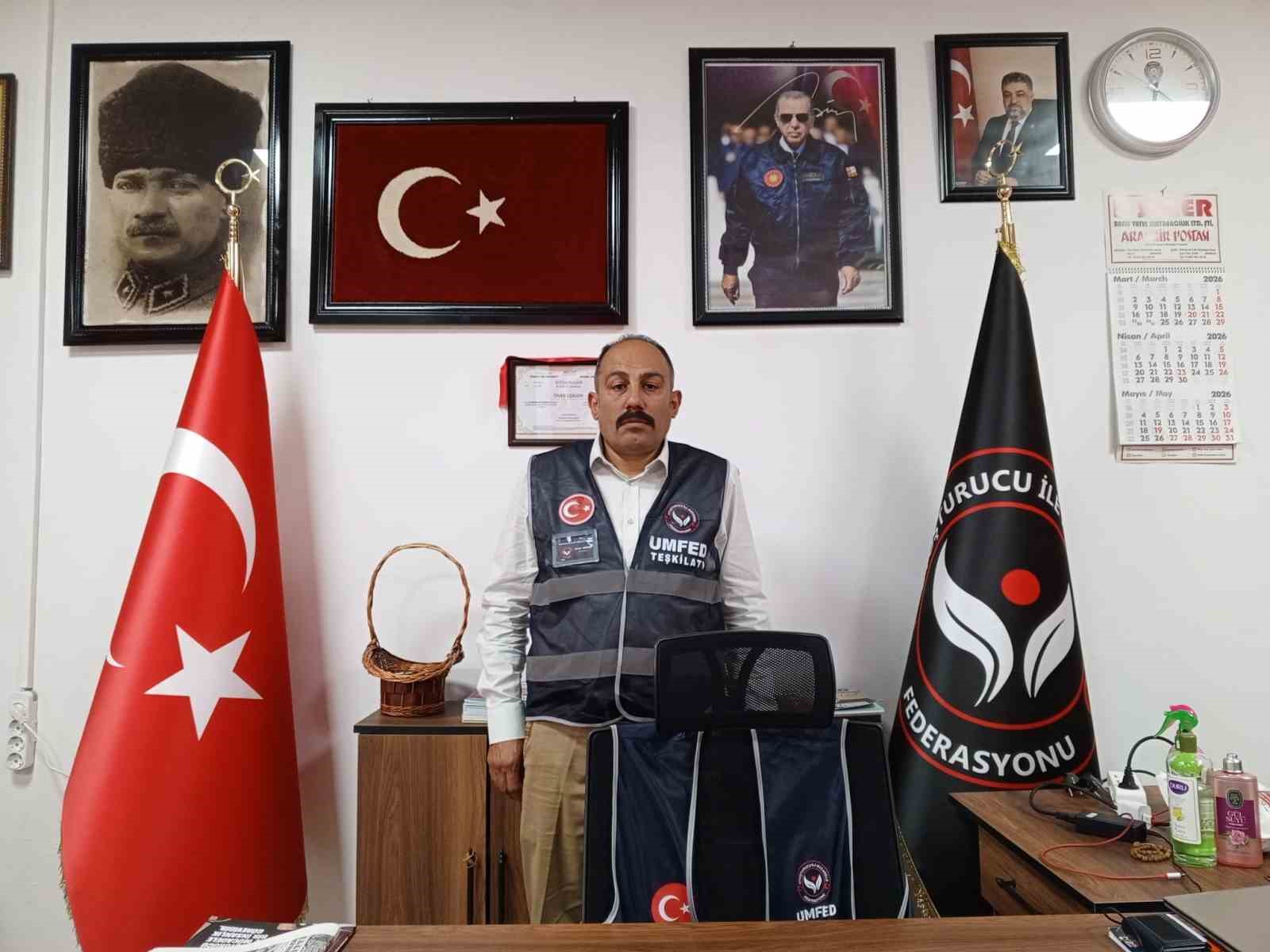 Çöp kamyonu şoföründen madde bağımlılığına karşı örnek mücadele