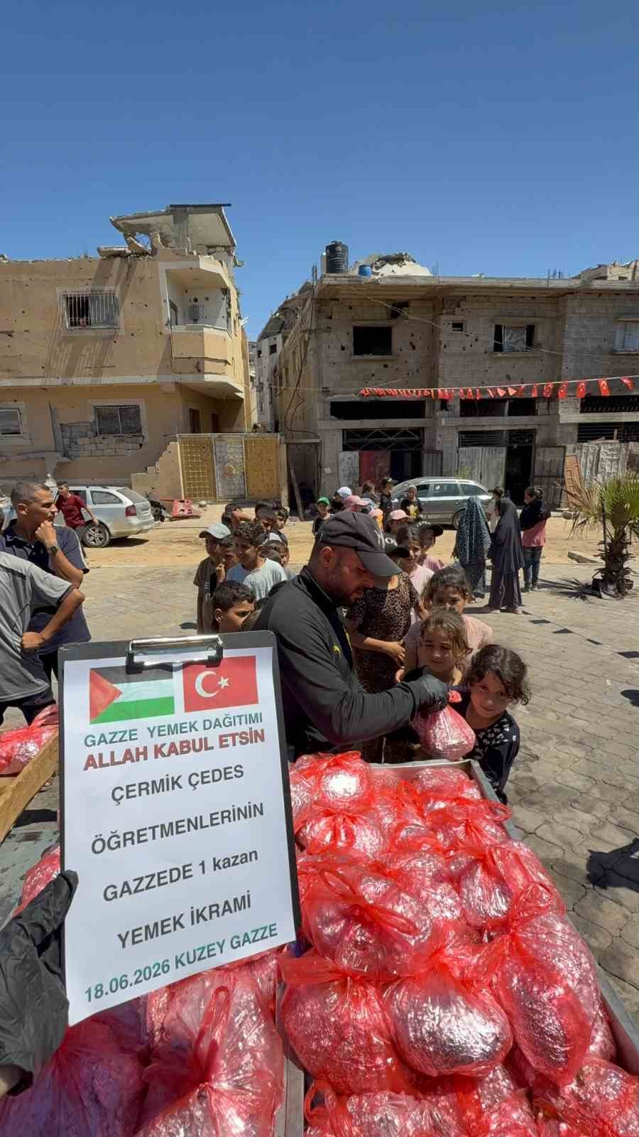 Çermik’ten Gazze’ye gönül köprüsü