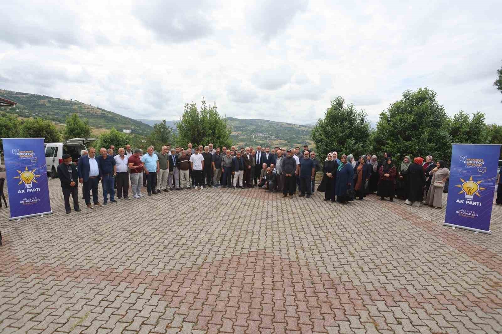 Başkan Sandıkçı: "Yatırımlarımızı hız kesmeden sürdürüyoruz"