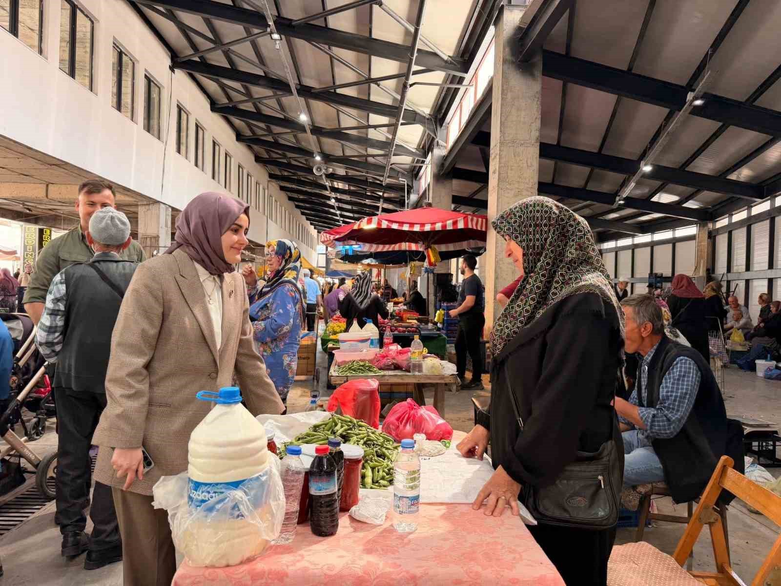 Kaymakam Odabaşı vatandaşlarla buluştu