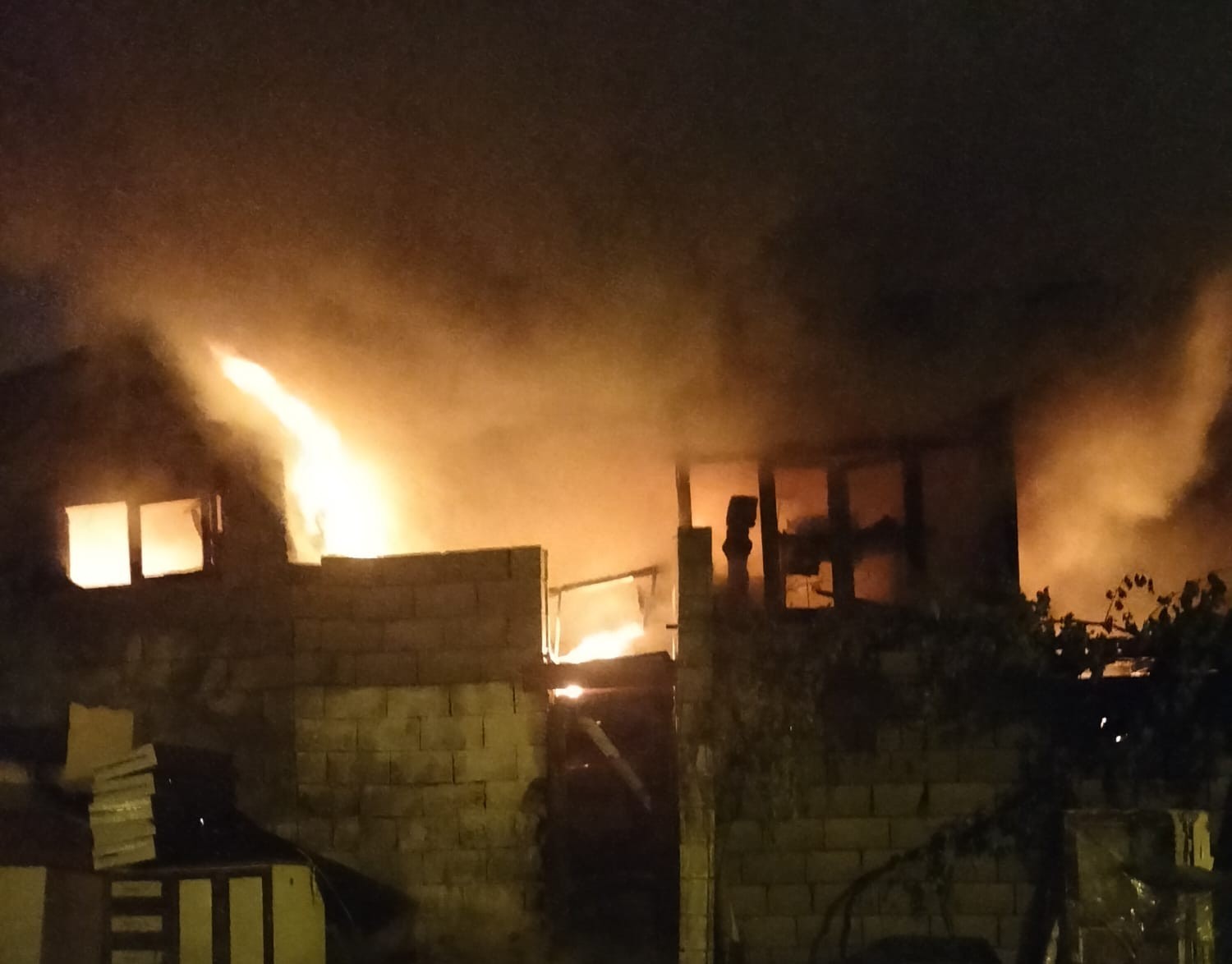 Kahramanmaraş’ta iş yeri yangını