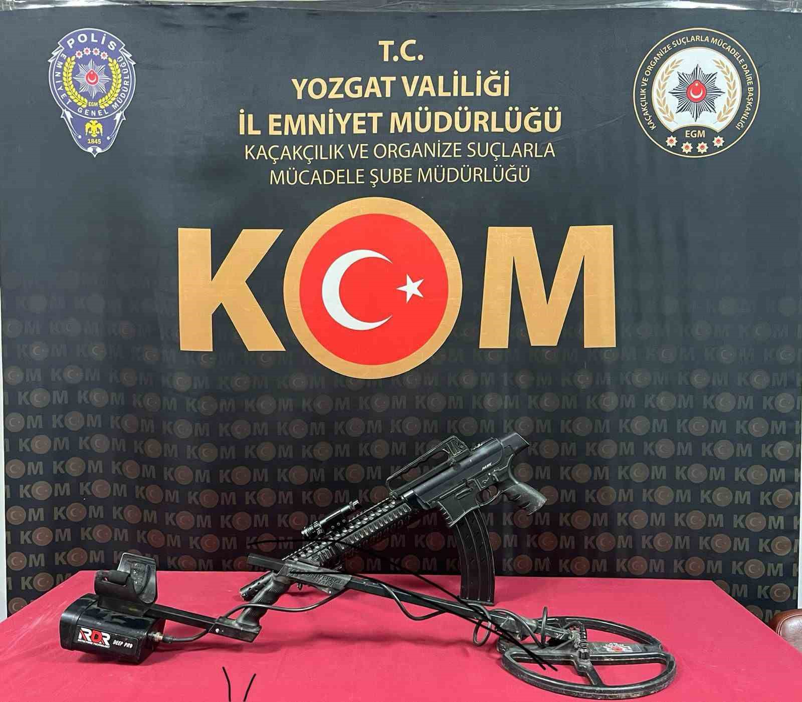 Yozgat’ta iki bin yıllık olduğu değerlendirilen lahit bulundu