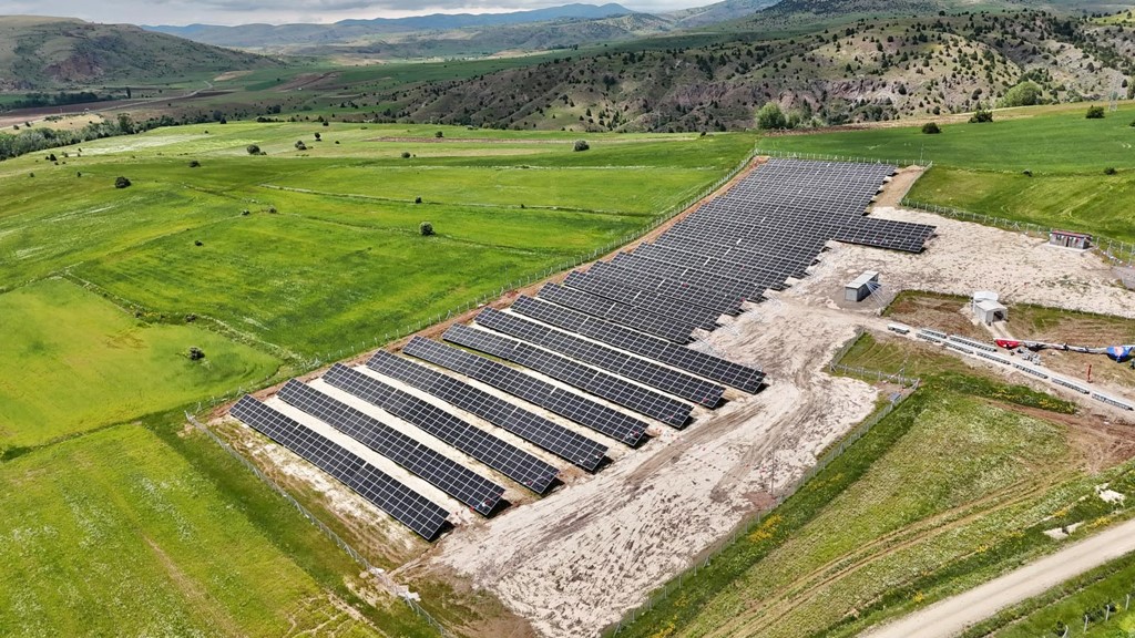 Özbelsan Güneş Enerji Santrali hizmete açıldı