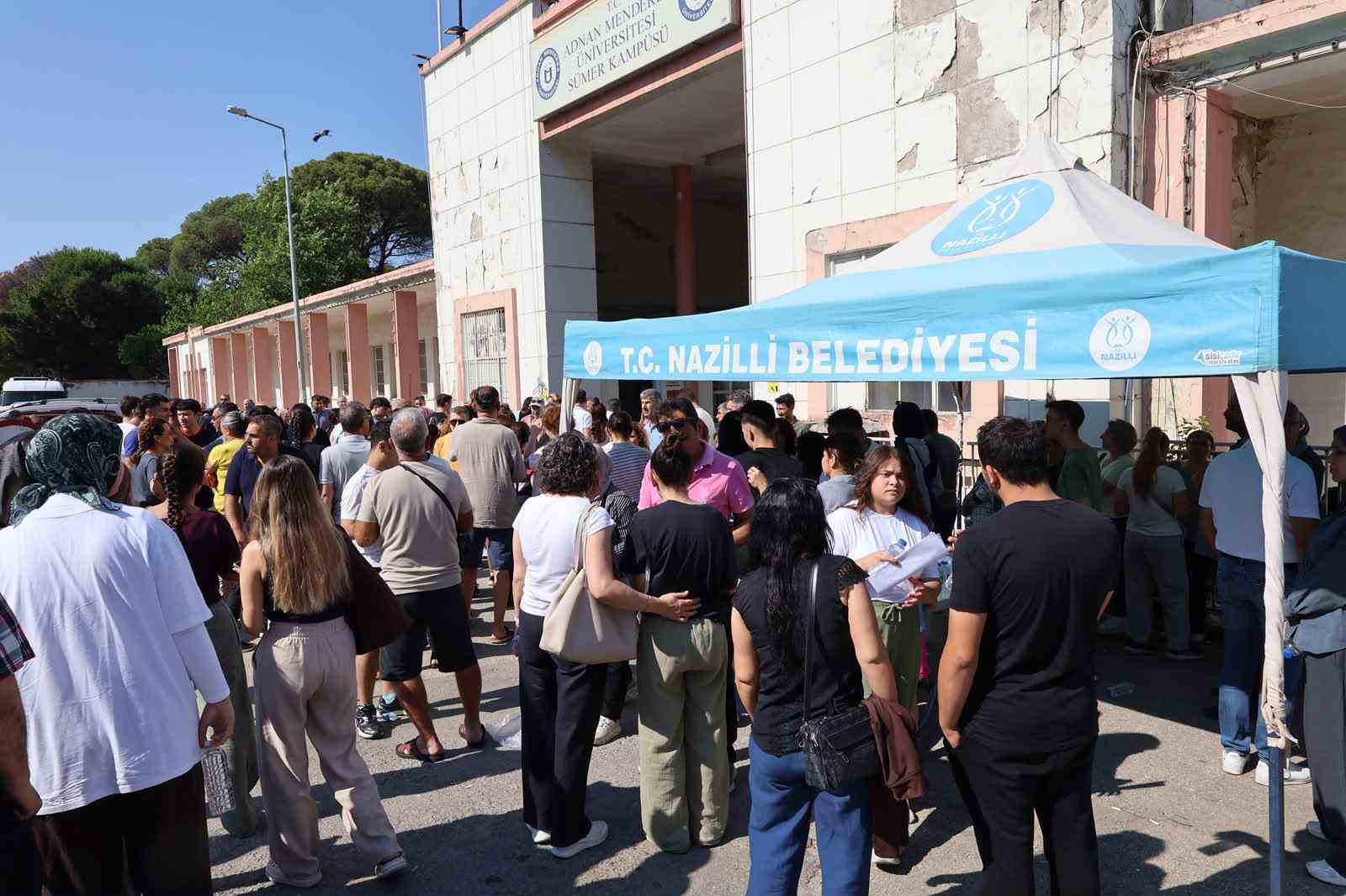 Nazilli Belediyesi’nden YKS adaylarına ve ailelerine destek