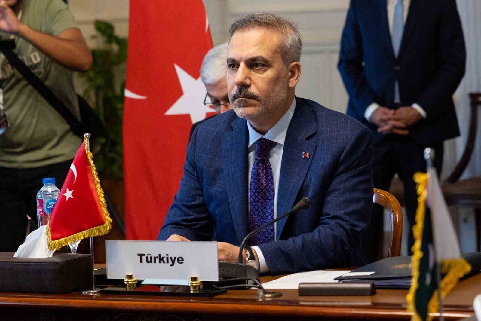 Bakan Fidan, Türkiye-Mısır-Pakistan-Suudi Arabistan Dışişleri Bakanları Dördüncü Toplantısı’na katıldı