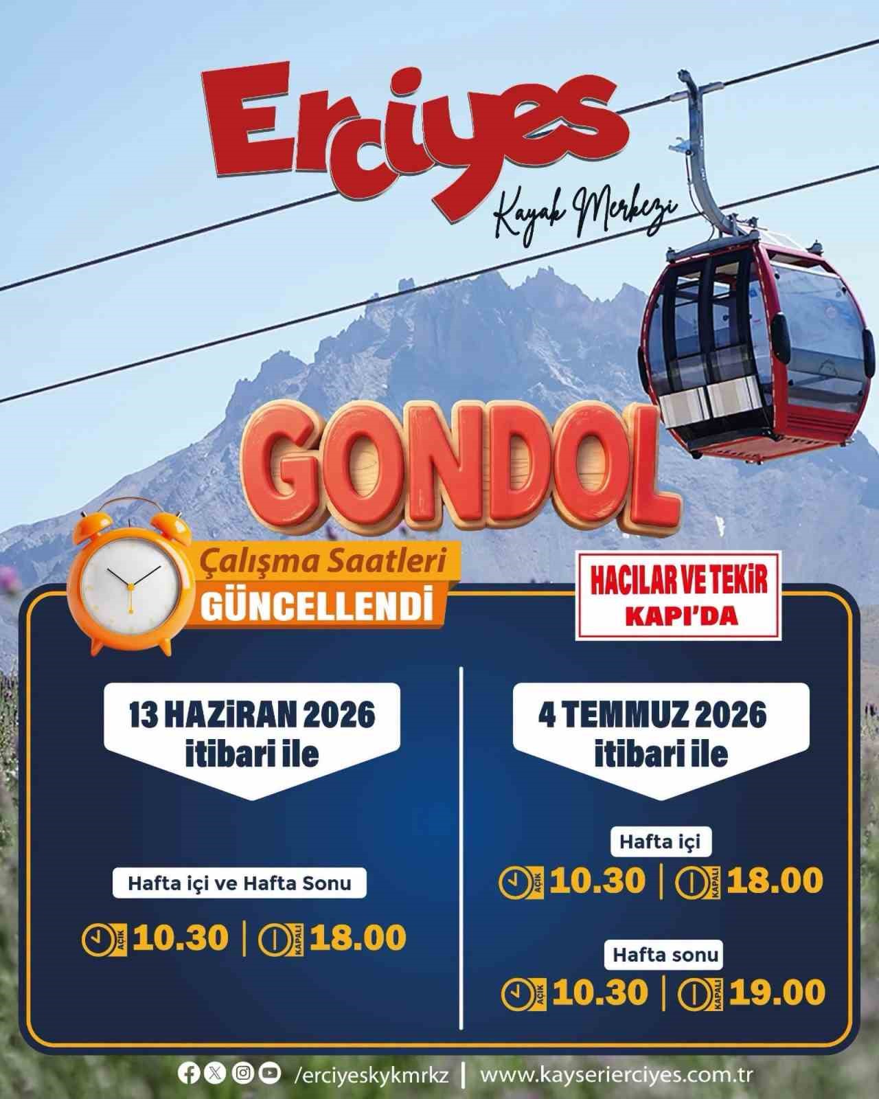 Erciyes’te doğa, spor, macera ve heyecan dolu bir yaz