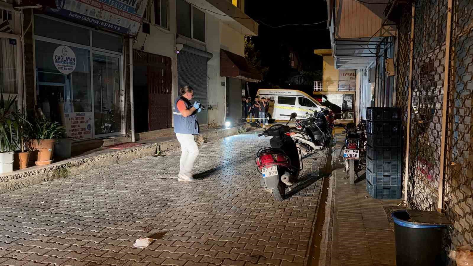 Gazipaşa’da silahlı kavga: 1 yaralı