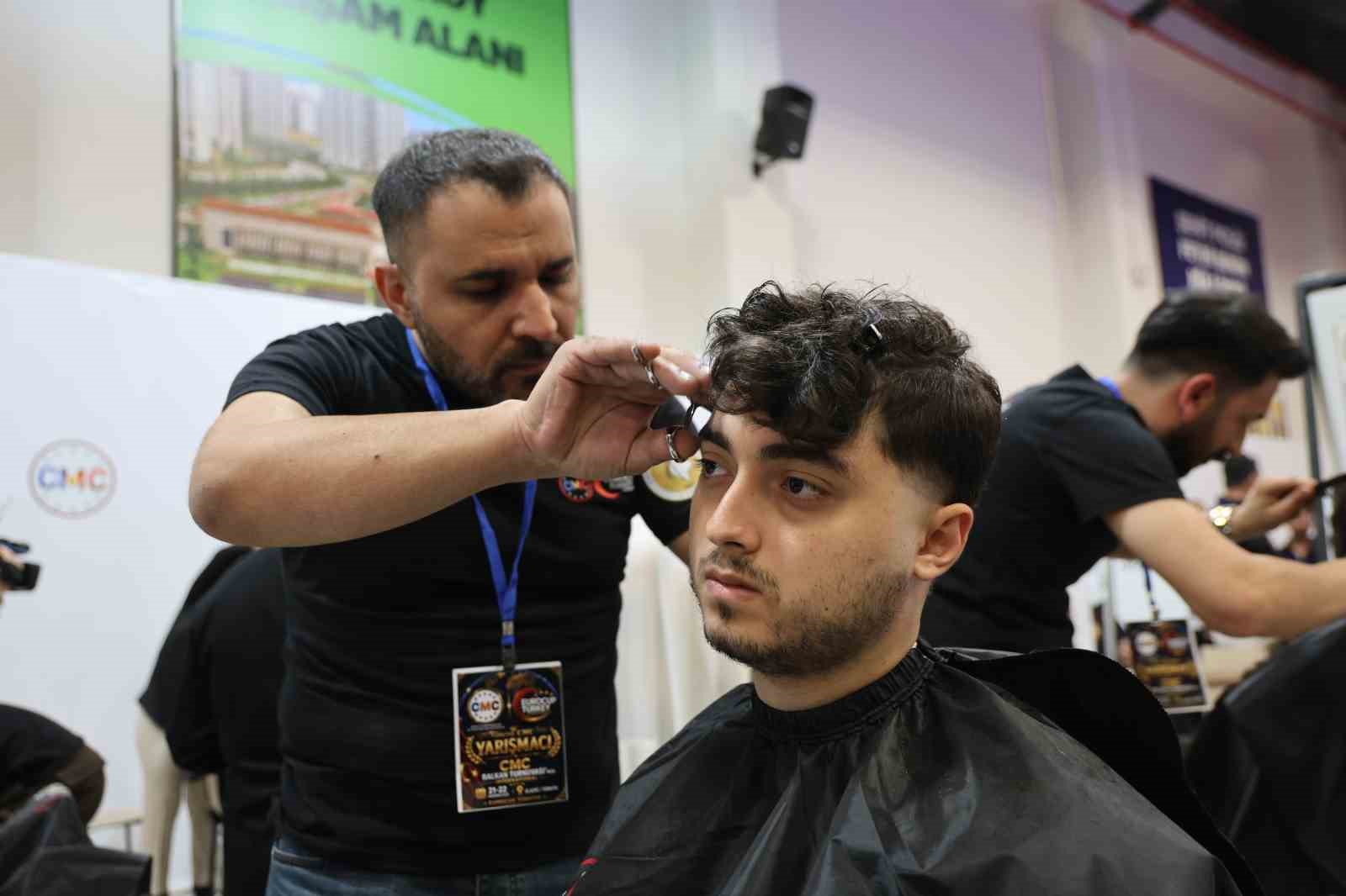 Uluslararası Kuaförler Balkan Şampiyonası Elazığ’da başladı