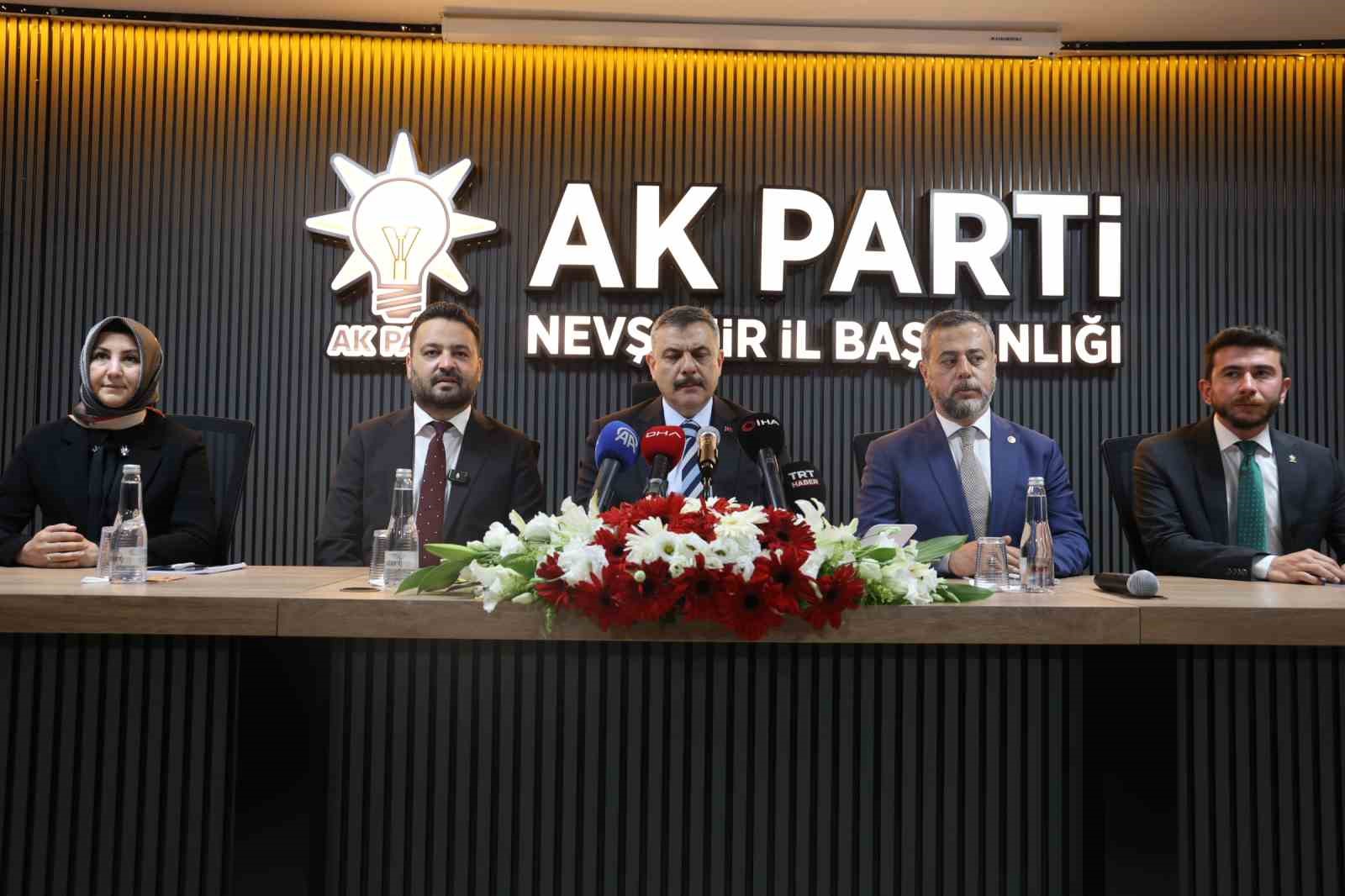 İçişleri Bakanı Çiftçi Nevşehir’de
