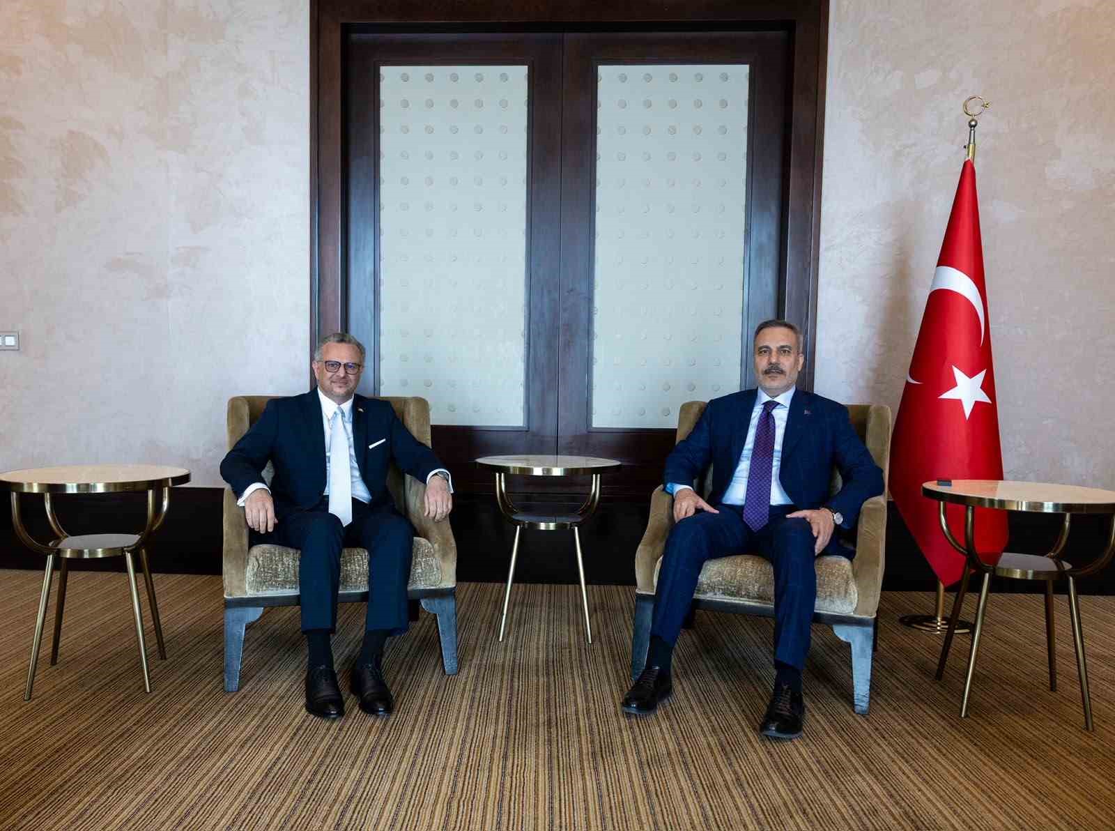 Fidan, Trump’ın Arap ve Afrika İşlerinden Sorumlu Kıdemli Danışmanı Boulos ile görüştü