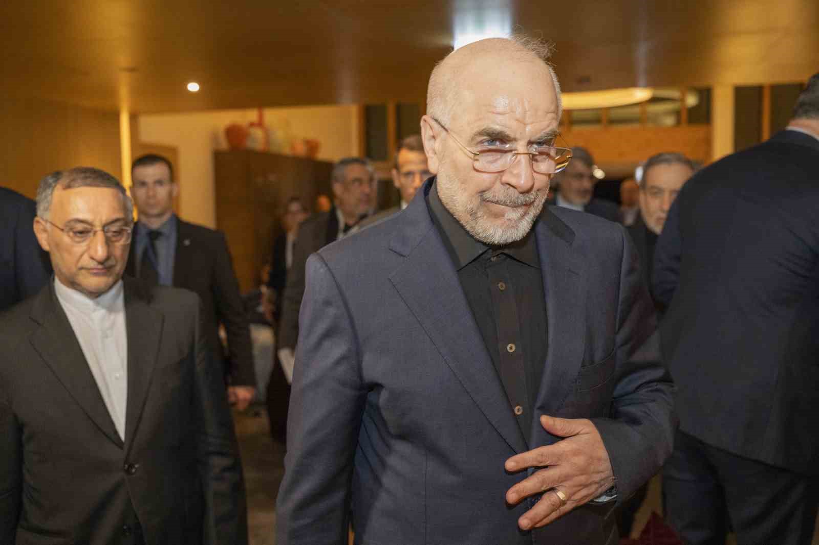 İran Meclis Başkanı Galibaf’tan ABD’ye: 
