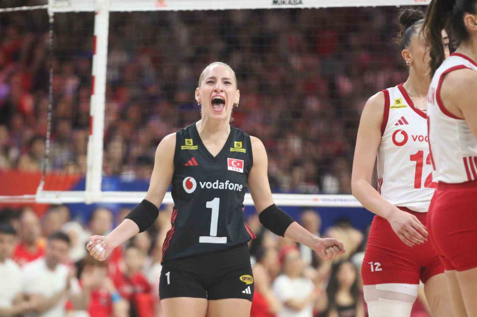 A Milli Kadın Voleybol Takımı, Çin’i 3-2 mağlup etti