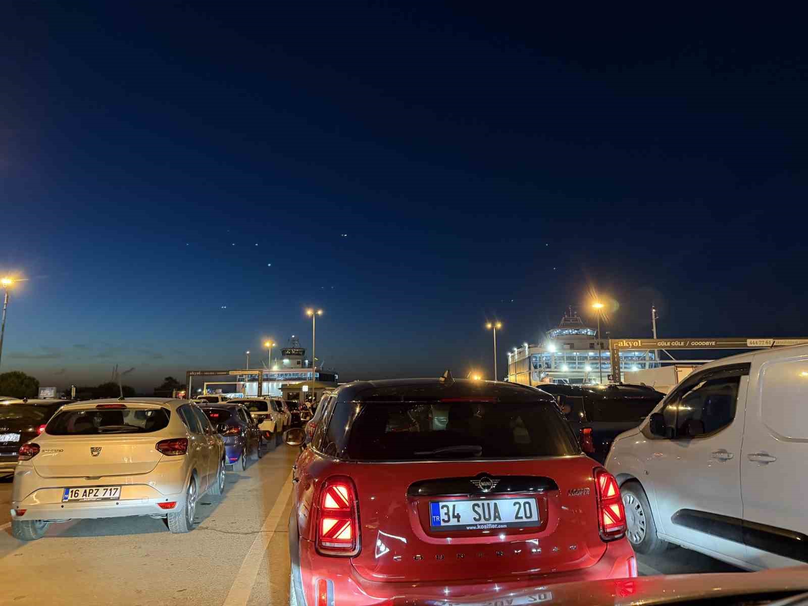İDO’nun Yalova-Pendik seferleri tehirli yapıldı