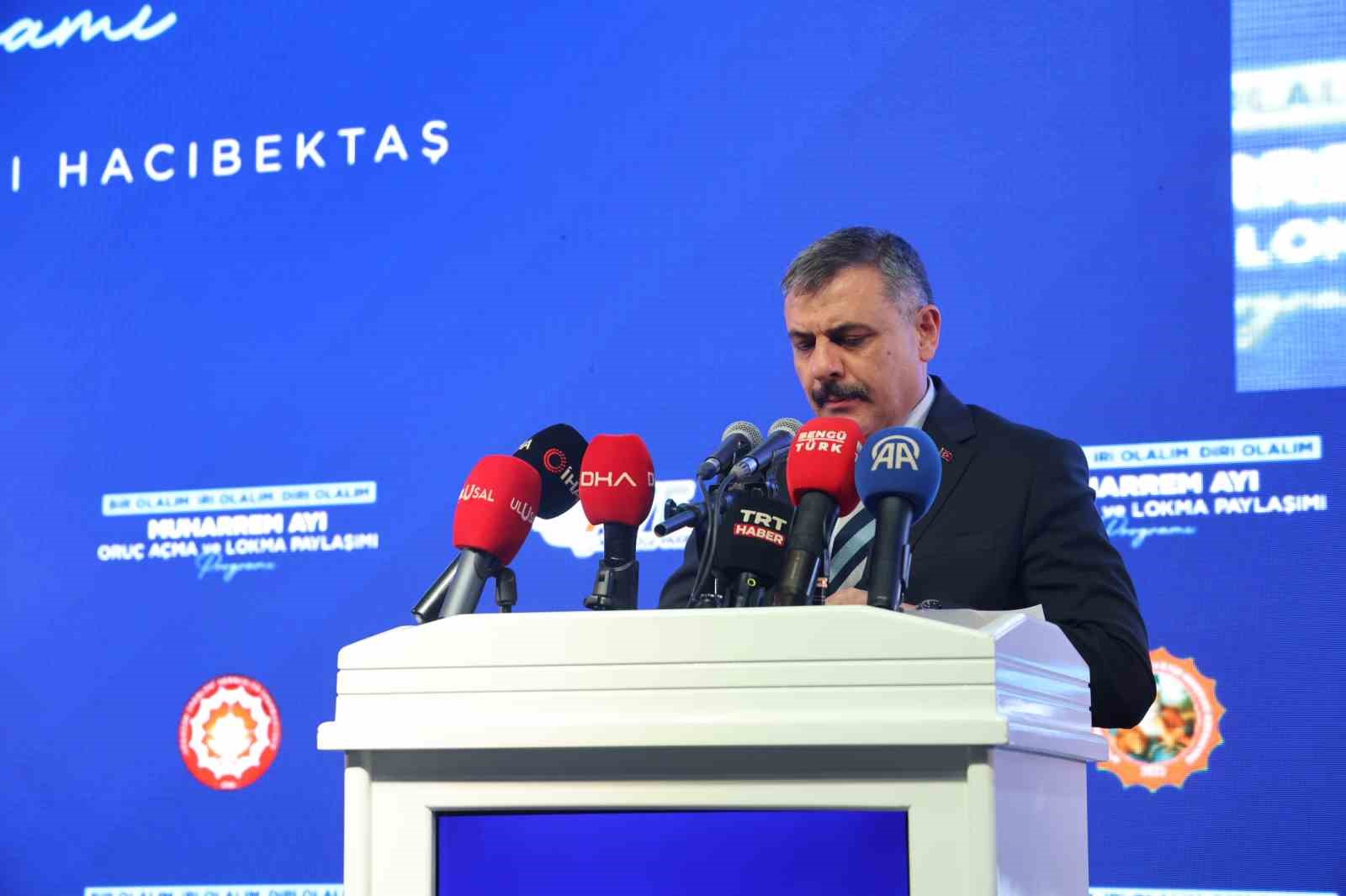İçişleri Bakanı Çiftçi: "Bu vatan Alevisiyle, Sünnisiyle, Türküyle, Kürdüyle, Çerkeziyle büyük bir milletin ortak yurdudur"