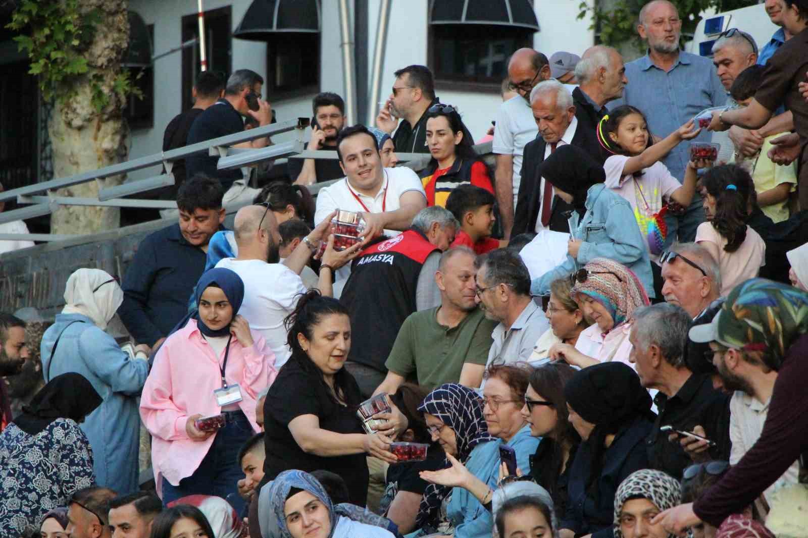 Amasya’da 65. Kiraz Teşvik Yarışması yapıldı