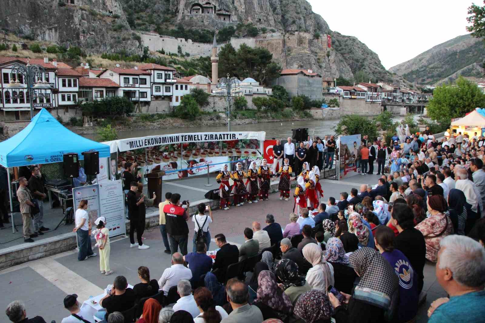 Amasya’da 65. Kiraz Teşvik Yarışması yapıldı