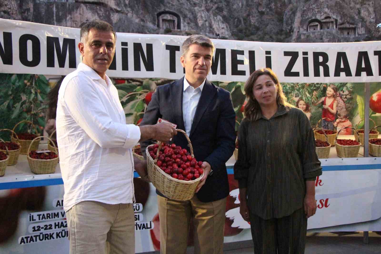 Amasya’da 65. Kiraz Teşvik Yarışması yapıldı