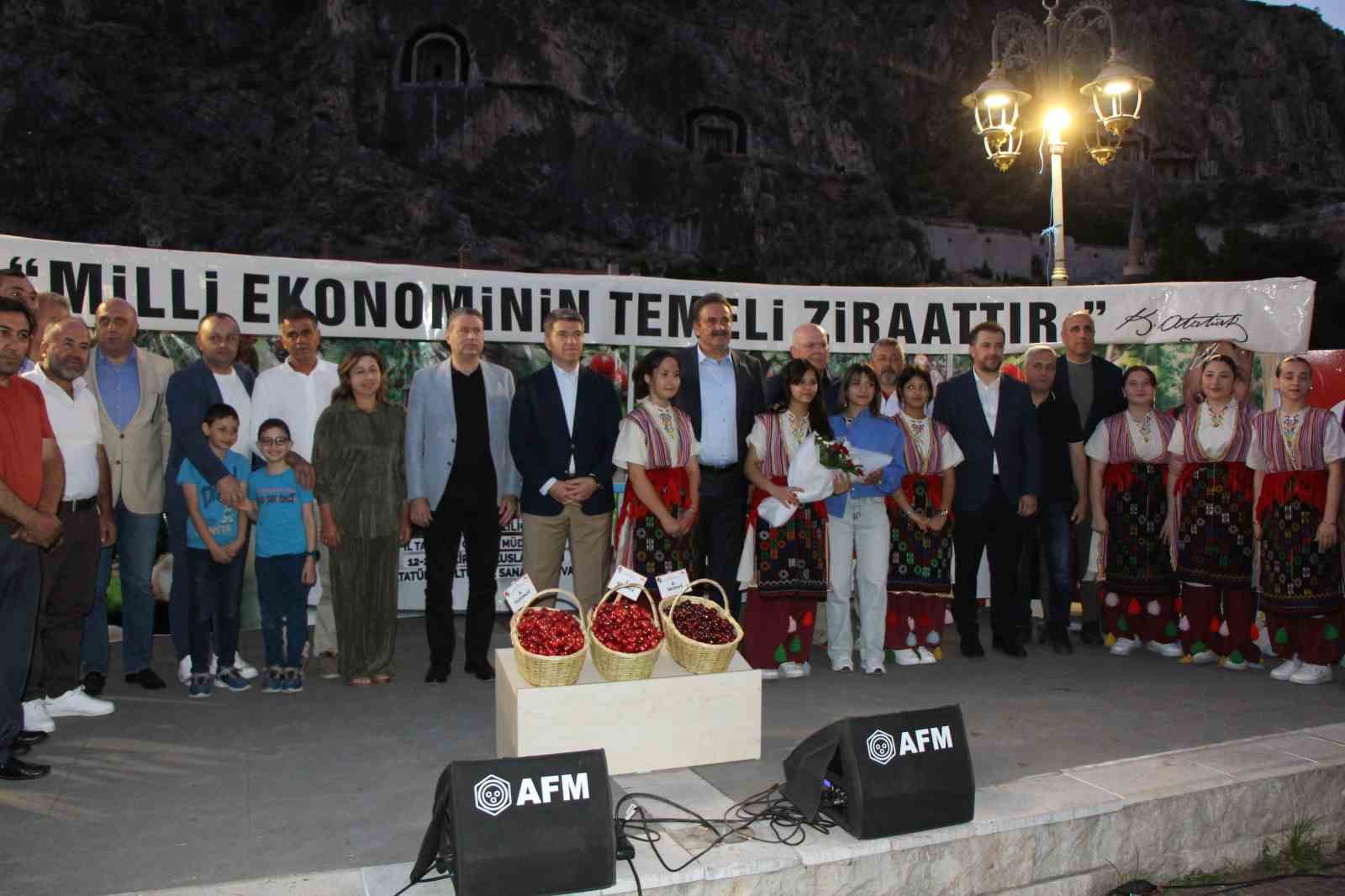 Amasya’da 65. Kiraz Teşvik Yarışması yapıldı