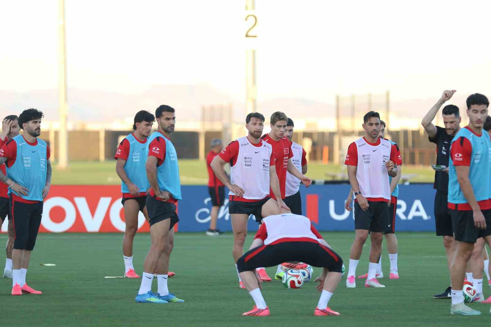 A Milli Futbol Takımı’nda ABD maçının hazırlıkları başladı