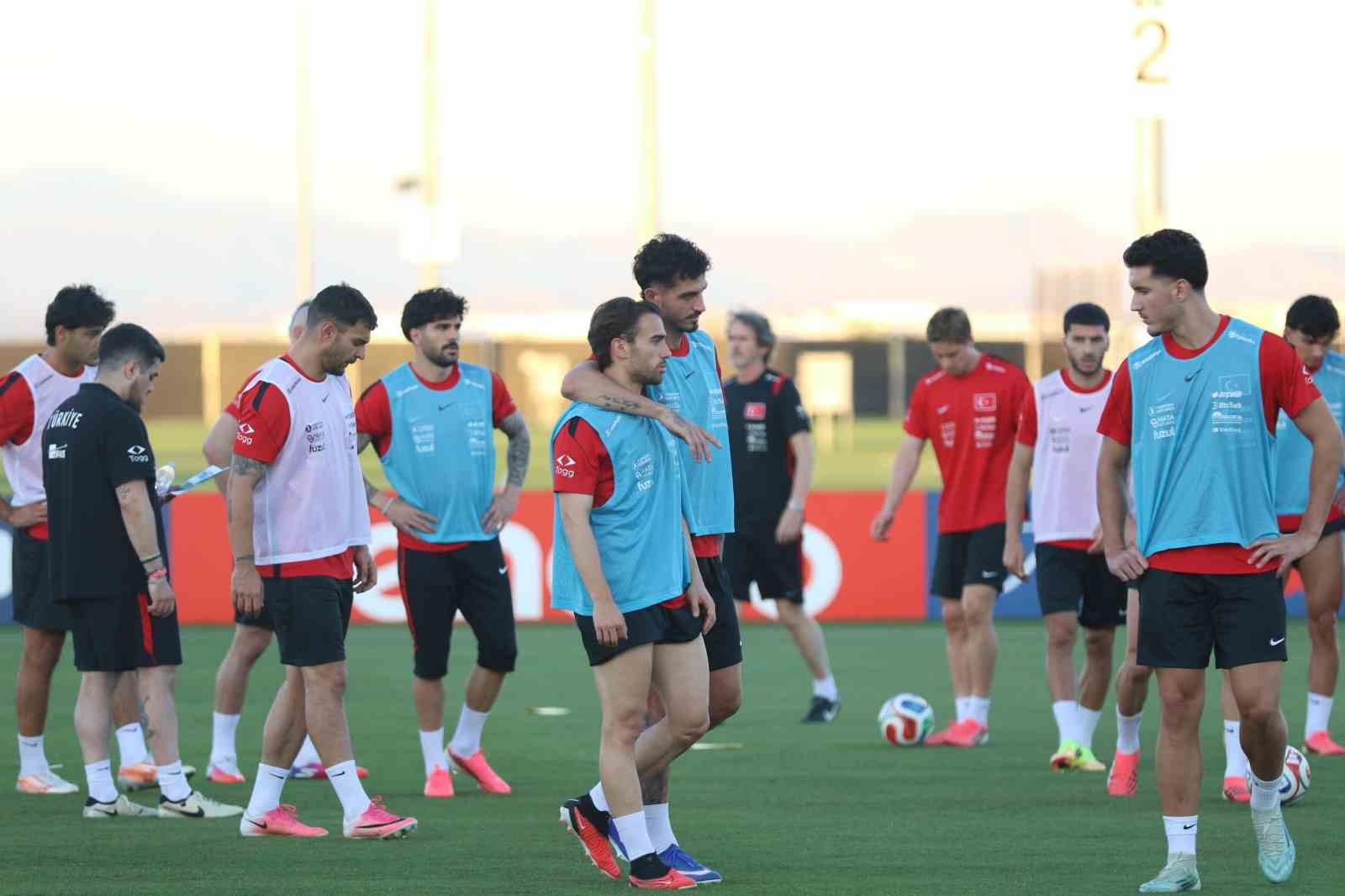 A Milli Futbol Takımı’nda ABD maçının hazırlıkları başladı