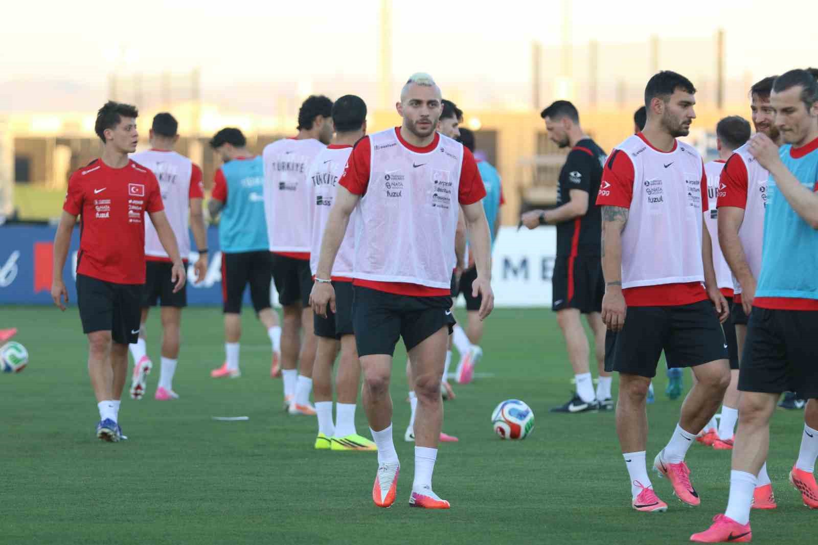A Milli Futbol Takımı’nda ABD maçının hazırlıkları başladı