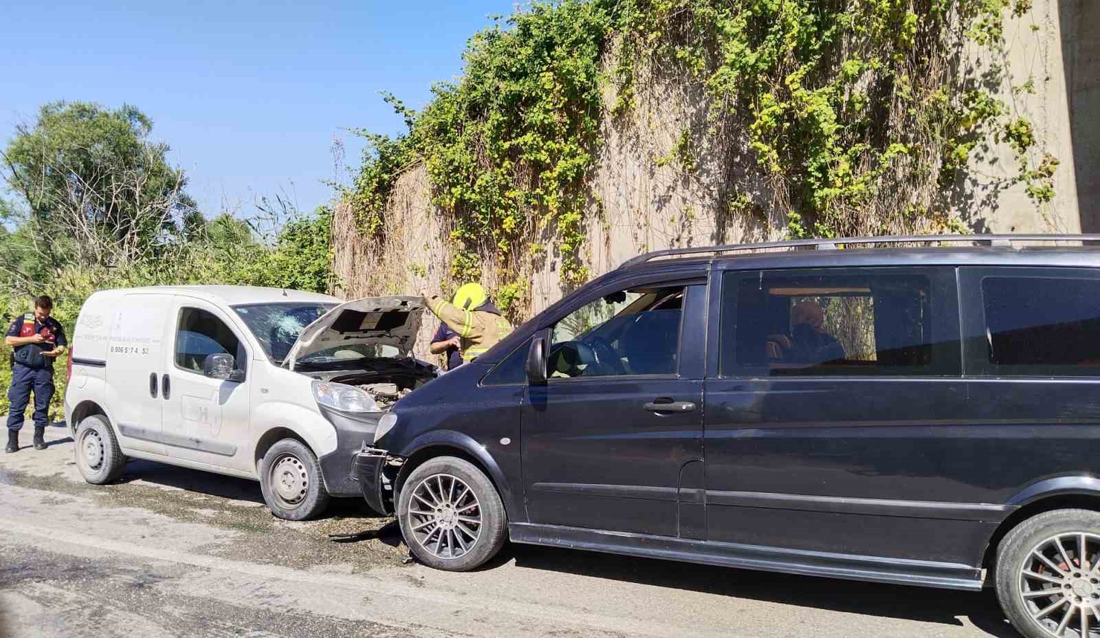 Erdek’te alt geçitte kaza: 1 yaralı