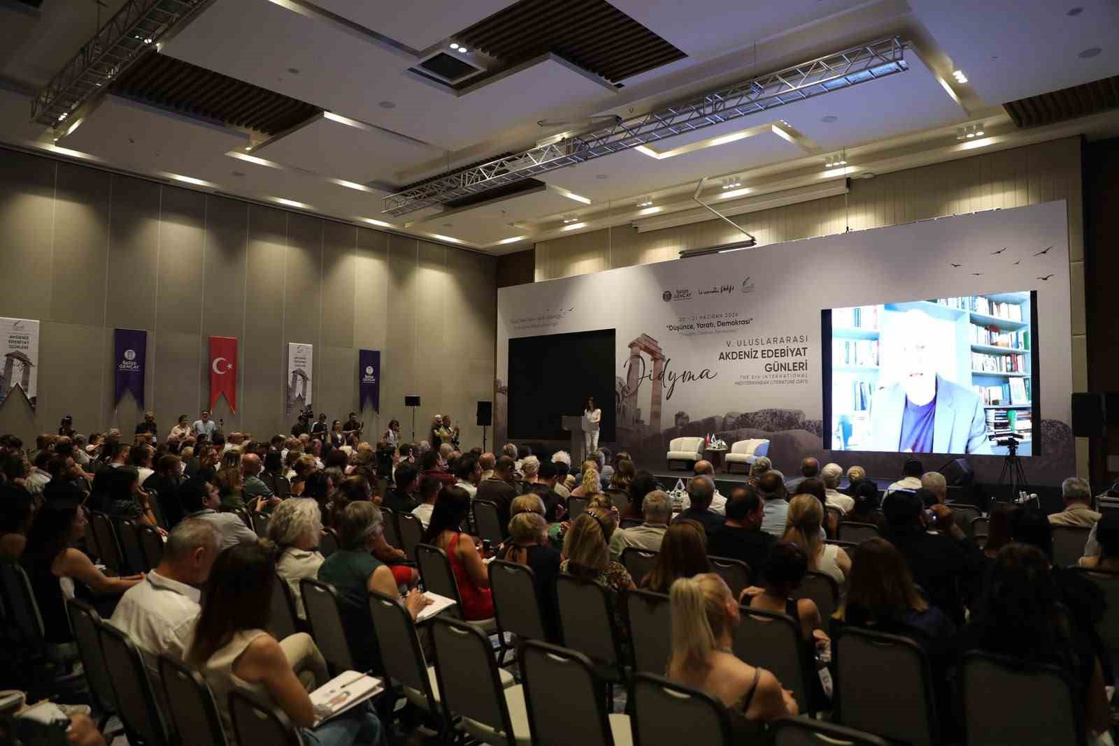 Didim’de 5. Uluslararası Akdeniz Edebiyat Günleri sona erdi
