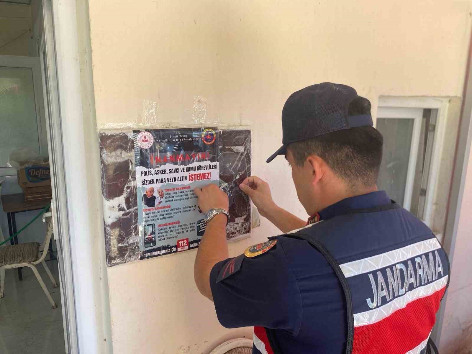 Bilecik’te 400 vatandaşa orman yangını ve dolandırıcılık uyarısı