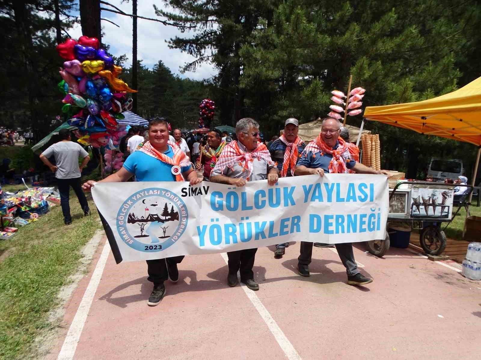 Simav Gölcük Yaylası’nda Yörük Şenliği