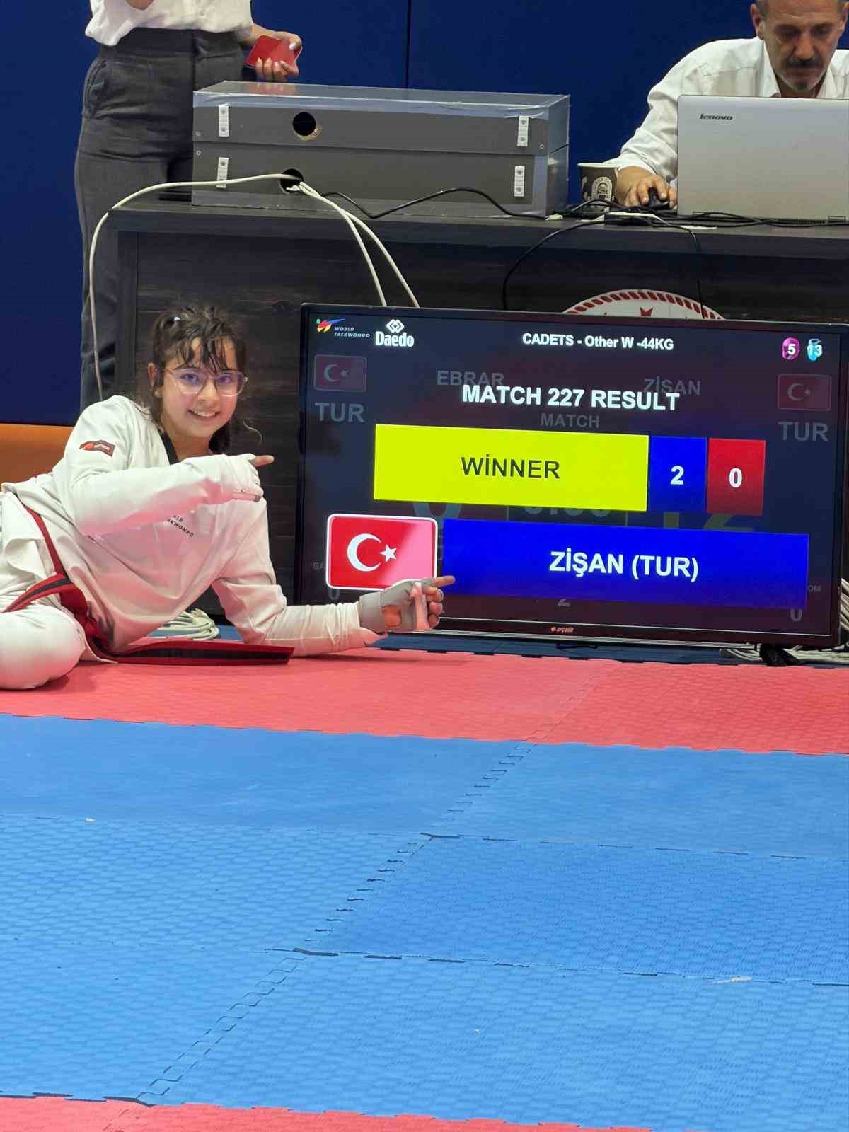 Minikler Taekwondo İl Seçmesi yapıldı