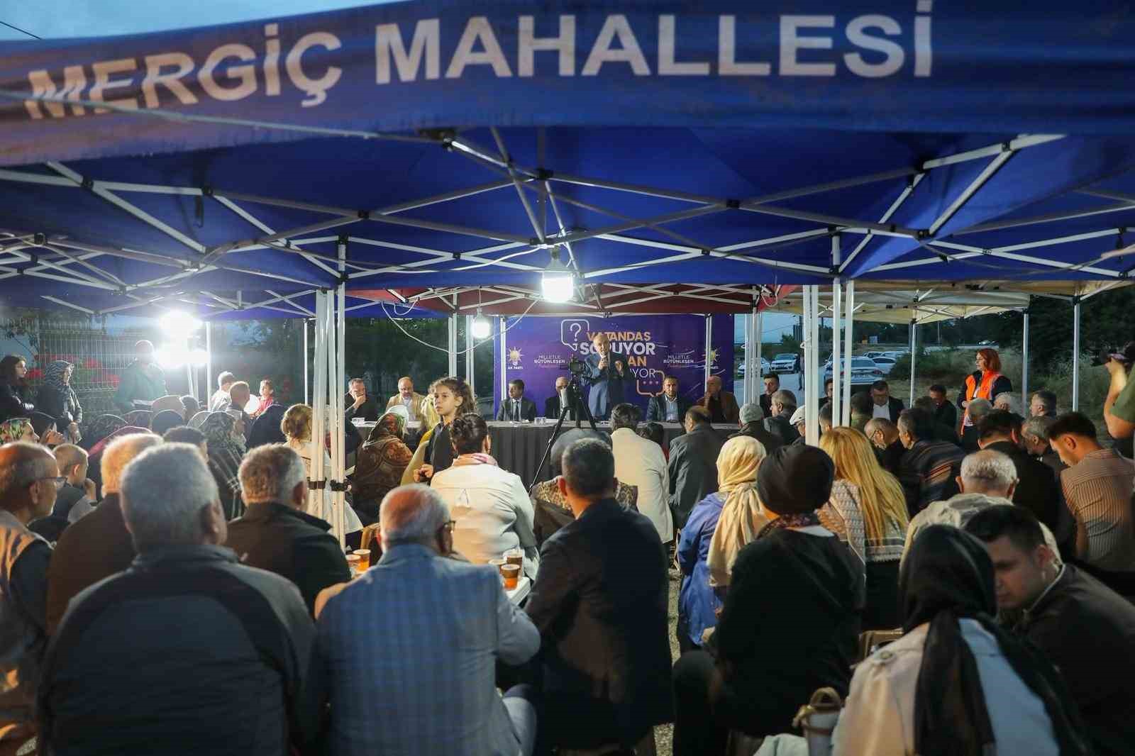 Başkan Özlü "Biz zor olana talibiz, kalıcı işler yapıyoruz"