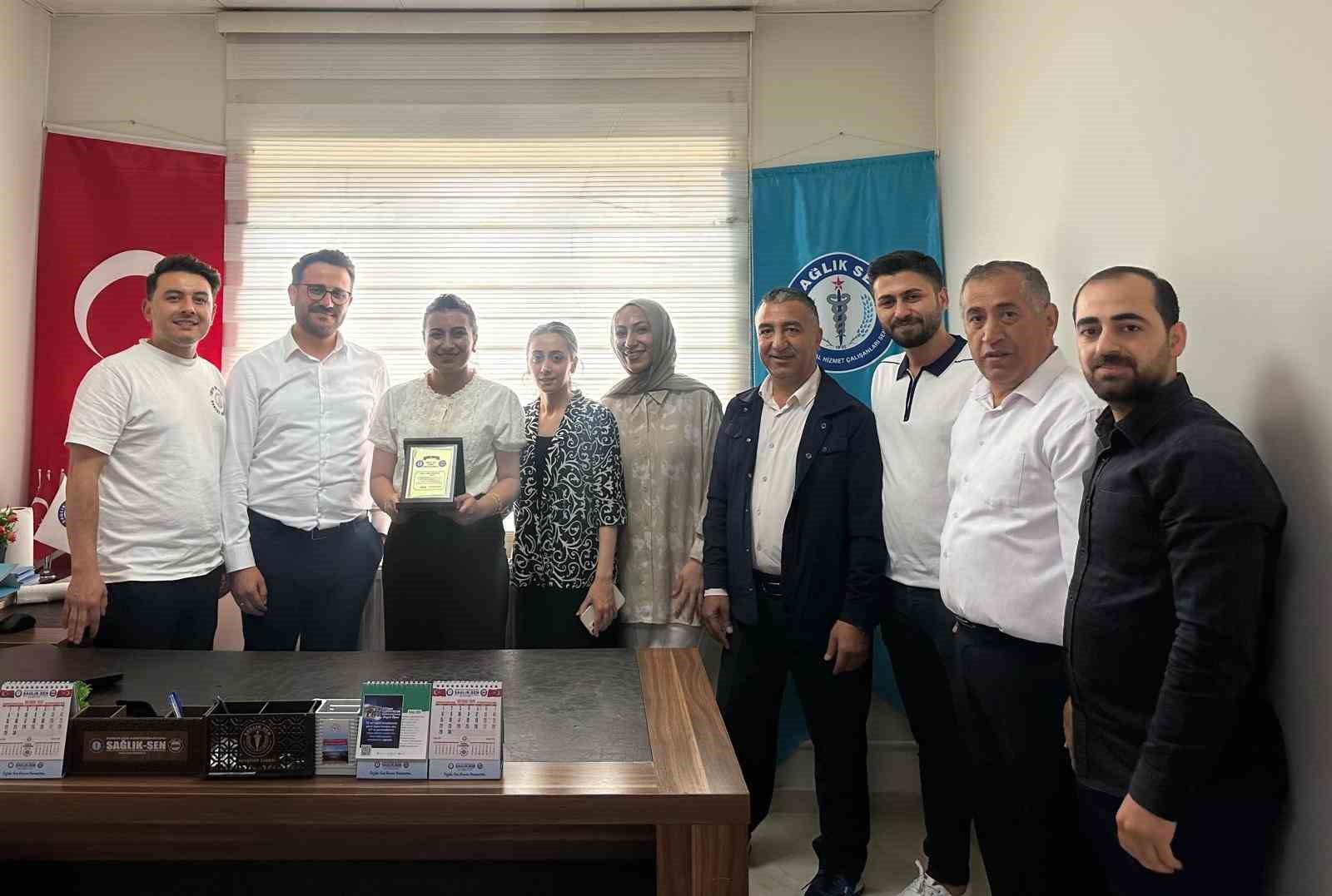 Şırnak’ta görev yapan hemşireye anlamlı veda