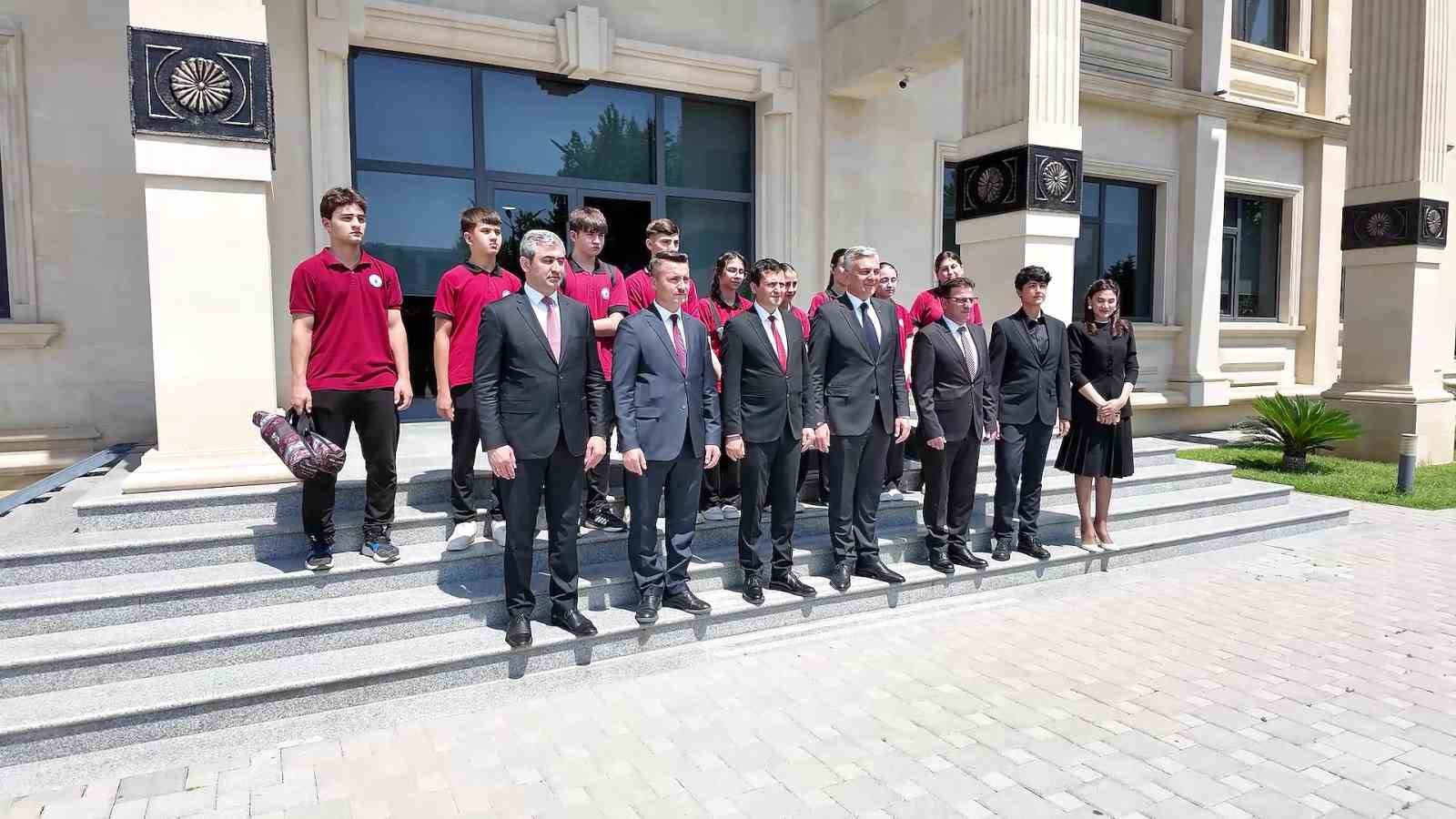 Denizli heyetine Azerbaycan’da sıcak karşılama