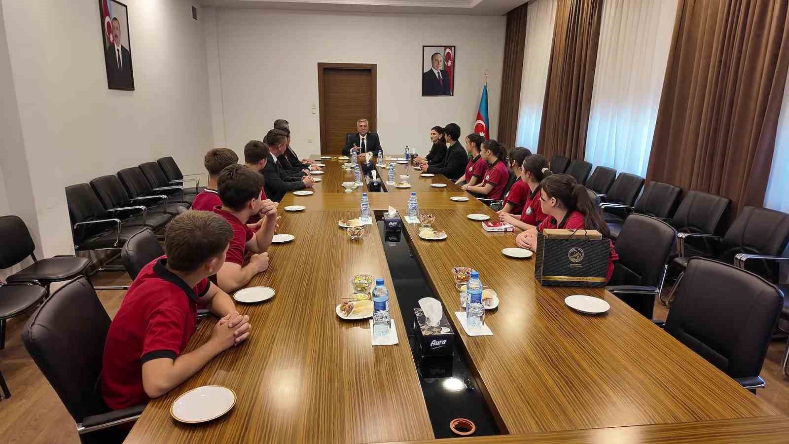 Denizli heyetine Azerbaycan’da sıcak karşılama