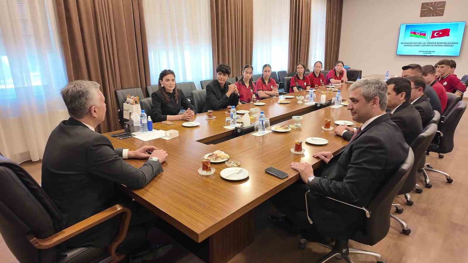 Denizli heyetine Azerbaycan’da sıcak karşılama