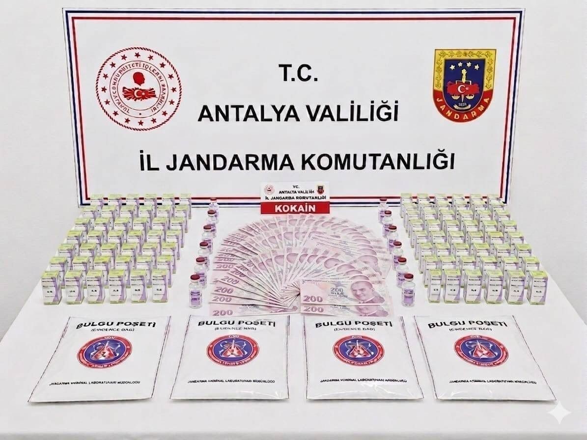 Antalya’da uyuşturucu operasyonu: 15 şüpheli tutuklandı