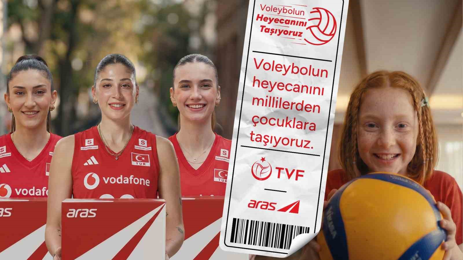 Aras Kargo, voleybolun heyecanını taşımaya devam ediyor