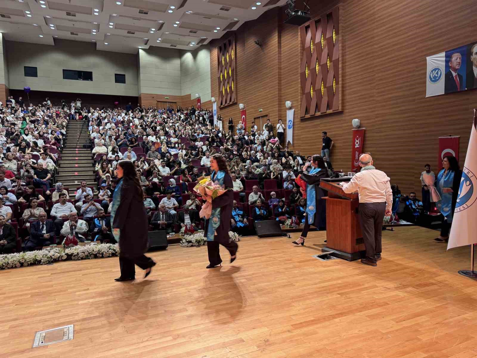 KAYÜ’de ‘sadakat yeminli’ mezuniyet