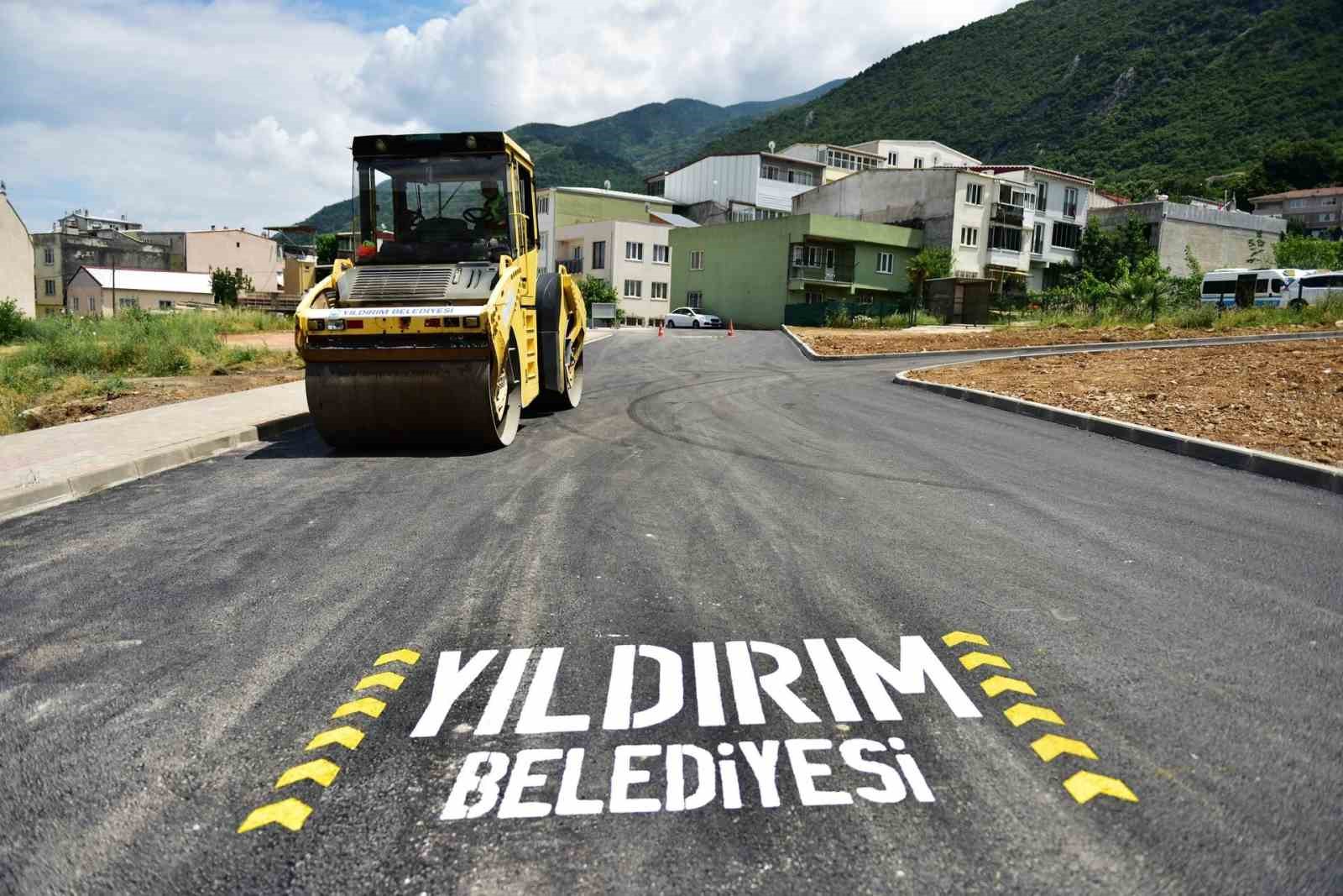 Yıldırım’da yollar yenileniyor ulaşım rahatlıyor