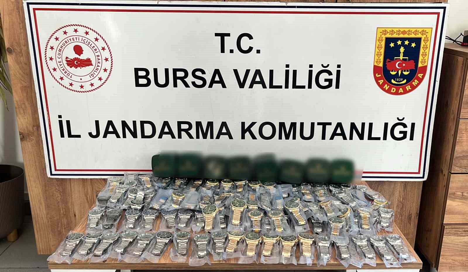 İnegöl’de ’Rolex’ operasyonu