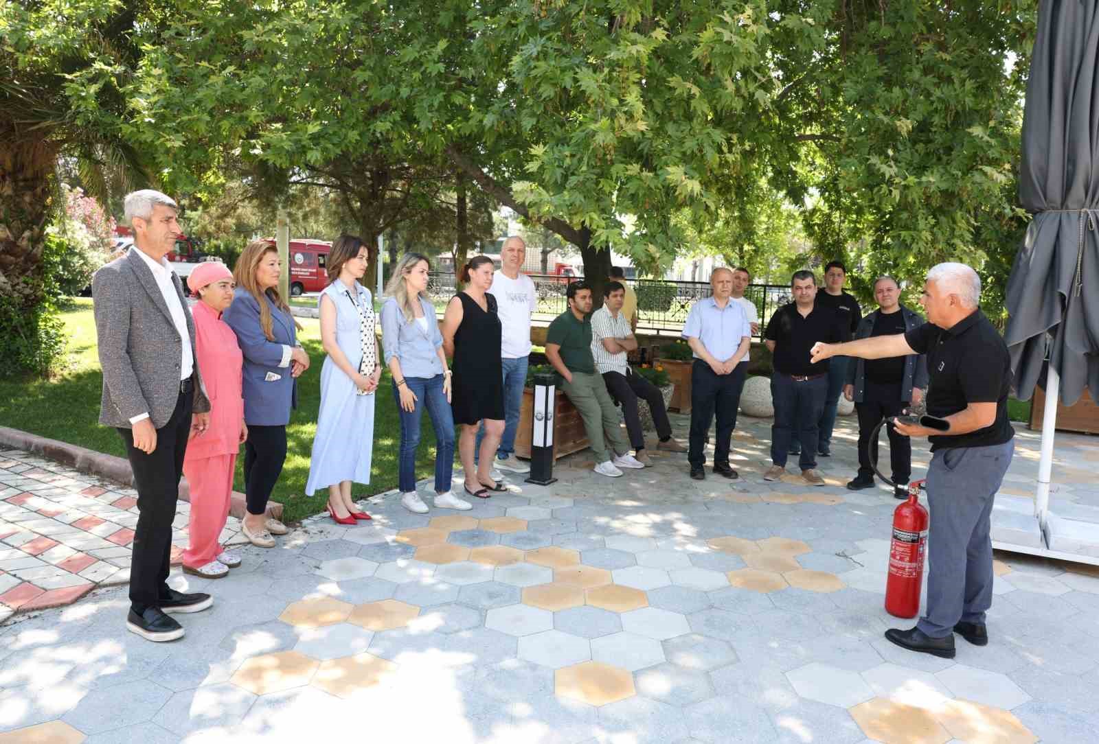Denizli OSB personeline afetlere farkındalık ve acil durum eğitimi verildi