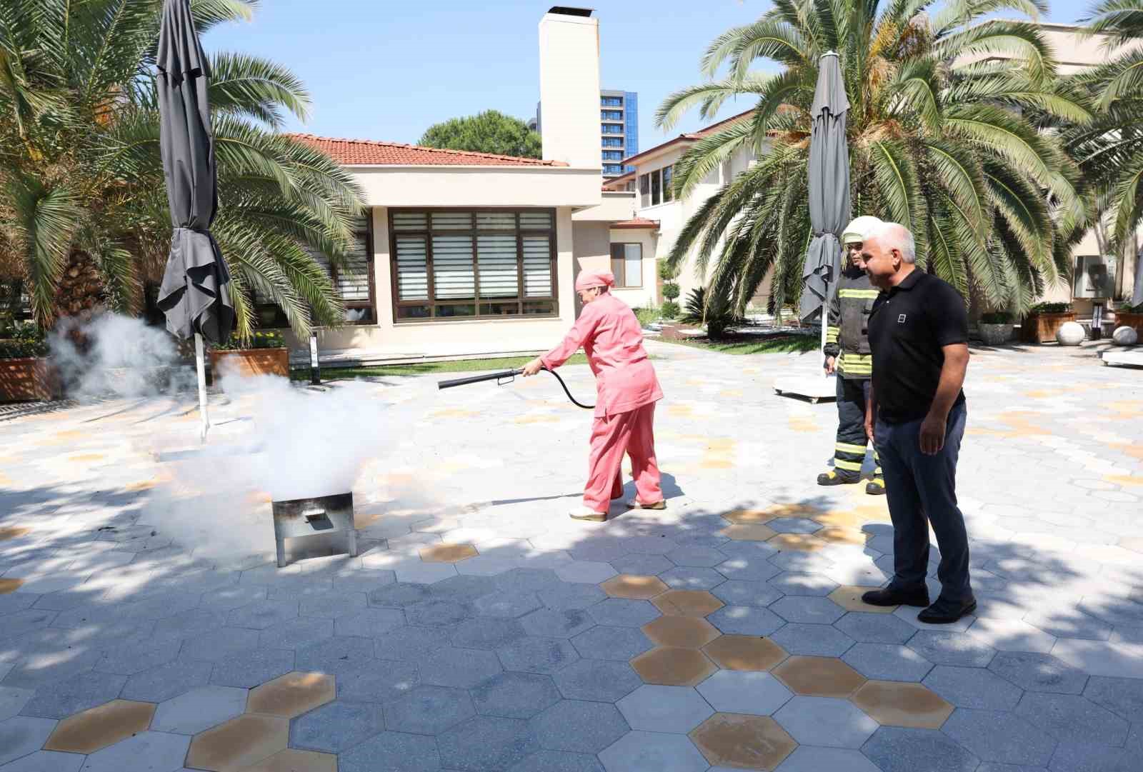Denizli OSB personeline afetlere farkındalık ve acil durum eğitimi verildi