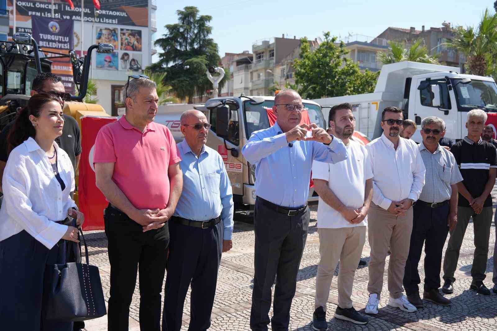 Turgutlu Belediyesinin araç filosu güçlendi