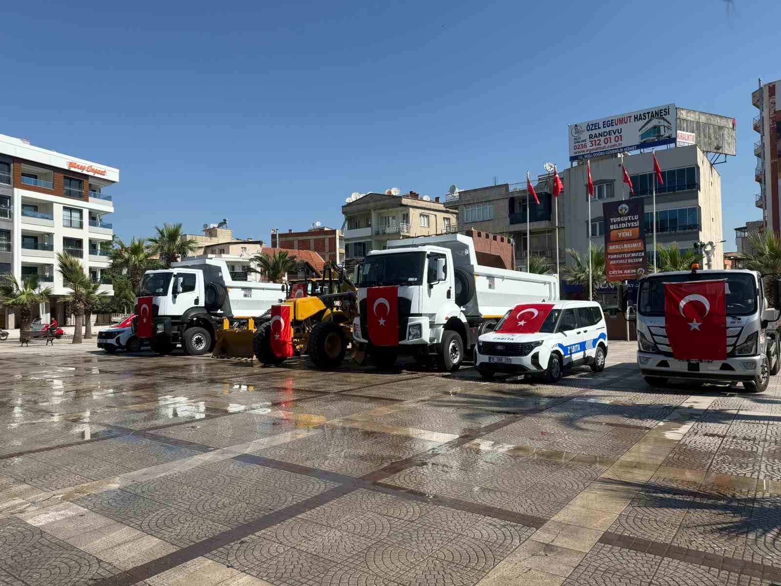 Turgutlu Belediyesinin araç filosu güçlendi