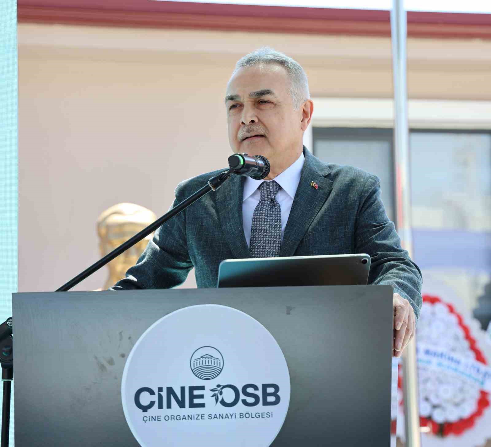 Çine OSB, 20253 vizyonuna hazır hale getirildi