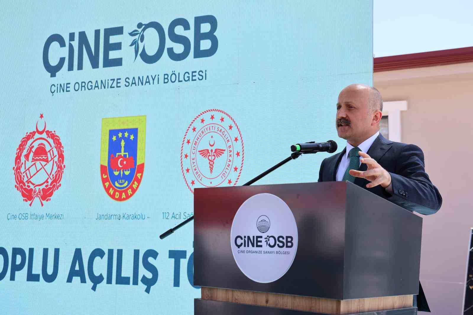 Çine OSB, 20253 vizyonuna hazır hale getirildi
