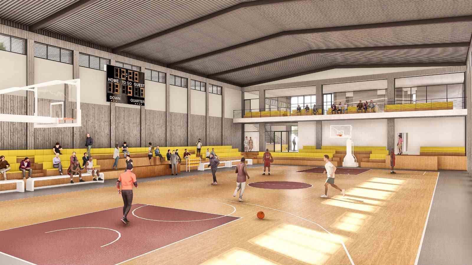 Merkezefendi’ye modern Basketbol Spor Kompleksi kazandırılıyor