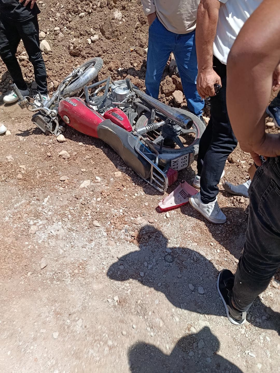 Kurtalan’da otomobil ile motosiklet çarpıştı: 1 yaralı