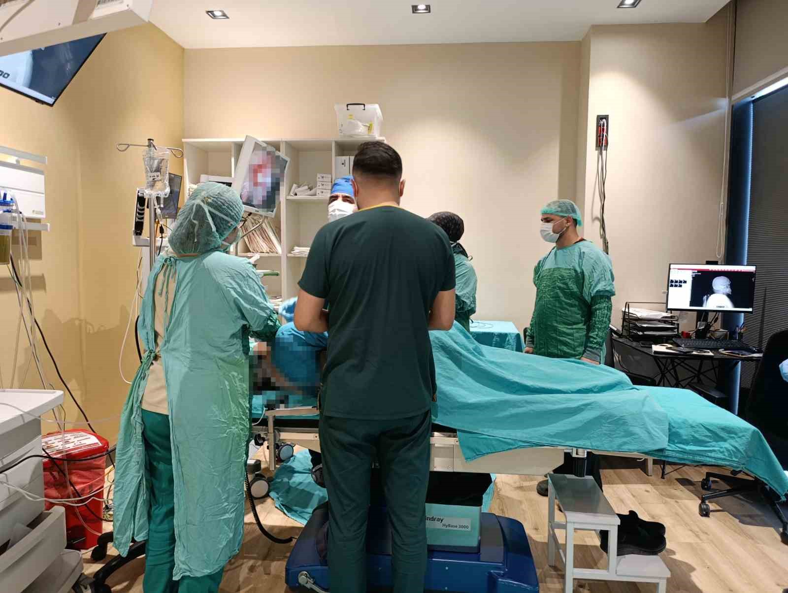 Kırgızistanlı kanser hastası Kahramanmaraş’ta şifa buldu