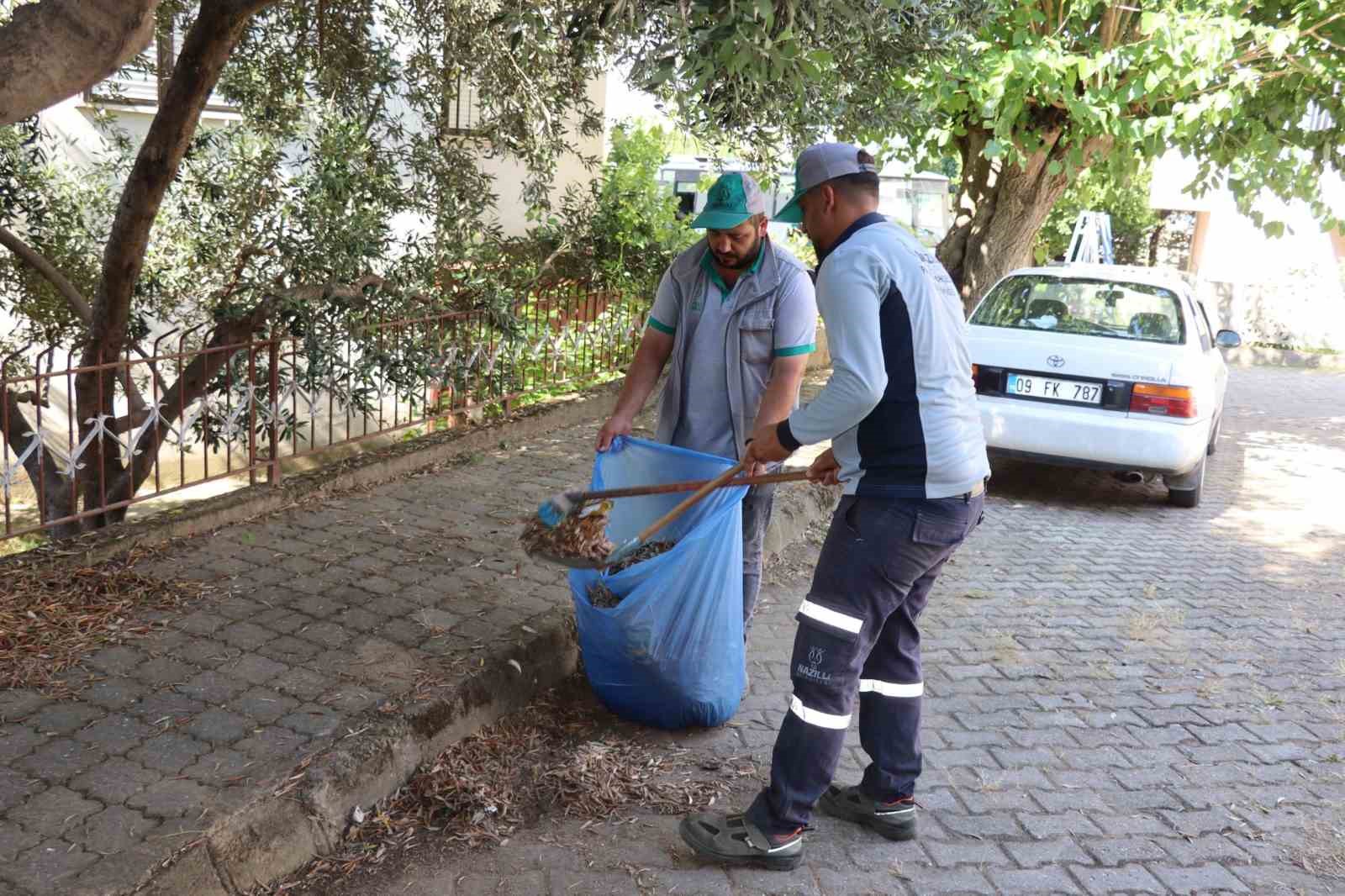 Nazilli Belediyesi temizlik çalışmalarına devam ediyor